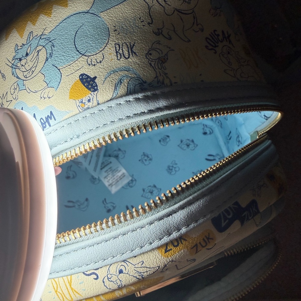 Loungefly Disney Blue and Yellow Backpack - Picture 3 of 6
